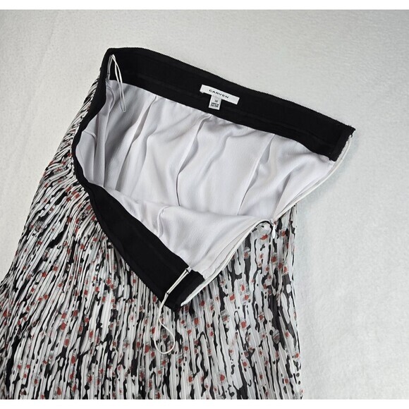 CARVEN A-Line Mini Skirt High Waist Pleated Flowy REG $798‎ US 6 Medium 38 FR - Picture 6 of 9